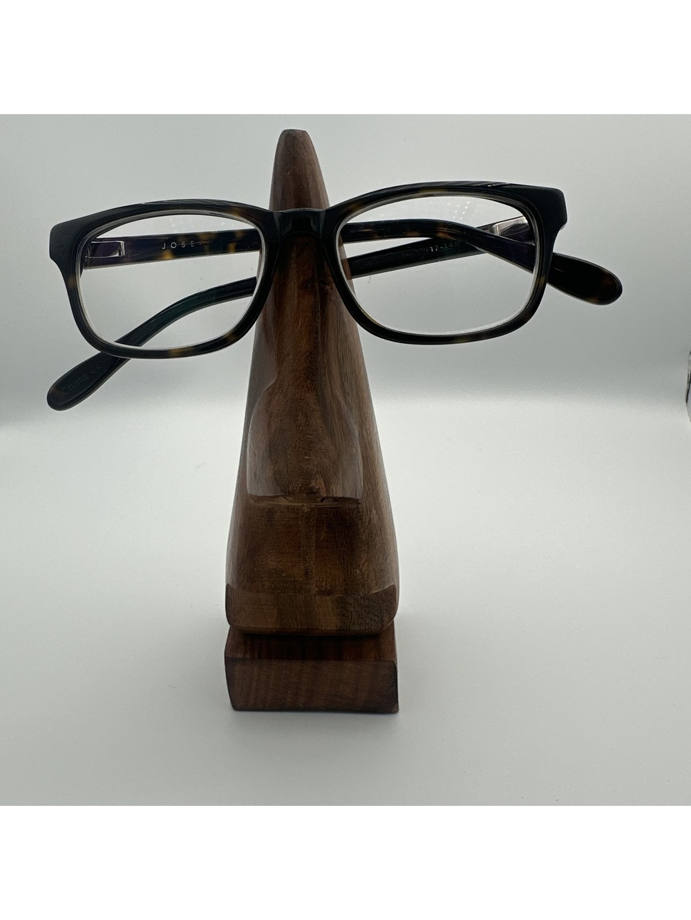 Joseph Marc Brown Tortoise Rectangular Glasses Frame